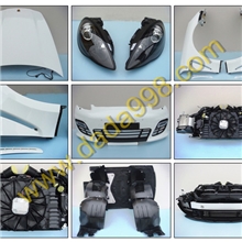 保时捷帕拉梅拉汽车前嘴总成保险杠叶子板HID大灯总成二手拆车件