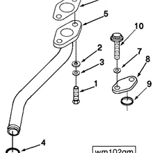 NT855-M270康明斯盖板3009461用于M270发动机