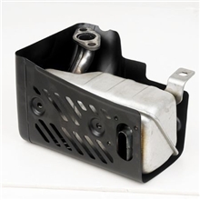 小型机械汽油发电机167消音器及配件