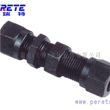 供应卡套式隔壁直通管接头不锈钢焊接接头碳钢液压接头