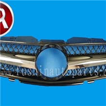 奔驰SL级R230中网/奔驰R230黑色中网/奔驰改装中网/奔驰改装件