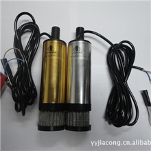 12V/24V电动柴油泵不锈钢/铝合抽油泵微型吸油泵含过滤网