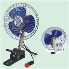 供应汽车散热风扇车载风扇汽车迷你风扇12v车用风扇夹子固定
