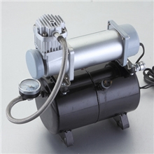 储气灌大功率车载充气泵汽车充气泵电动充气泵附带真空测试罐