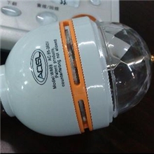 水晶魔球七彩旋转灯泡家庭聚会灯KTV舞台包房灯