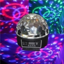 LED图案水晶魔球LED水晶魔球舞台灯光KTV酒吧灯舞厅旋转灯热销中