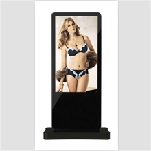 工厂定制苹果款广告机各尺寸颜色LOGO展会展示显示屏立柜广告