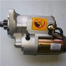 工程机械挖掘机配件小松PC56久保田起动马达启动马达