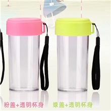 透明炫彩杯创意水杯旅行杯子便携杯