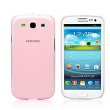 【厂家直销】SamsungS3超薄PC磨砂透明保护套/手机保护壳