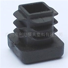 生产15毫米正方形仓储货架游乐场正方管塞脚垫胶塞堵头塑胶配件