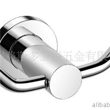 厂家直销全铜卫浴五金挂件双衣钩衣帽钩