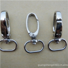 【供应】大蛋形扣蛋形扣狗扣鱼嘴扣箱包扣链条16MM厂家