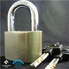 供应W205-60mm黄铜一匙通开或多级管理挂锁