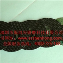 供应稳可不锈钢打磨片105*1*16鱼鳞片弹性磨片A/F60稳可打磨片