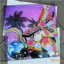 亚克力上喷绘图案的设备