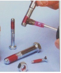 厂价经销红色螺丝胶，螺丝固定剂,红胶,电子红胶