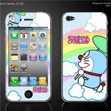 批发新款苹果iphone4卡通膜iphone4s手机膜iphone4贴膜前后