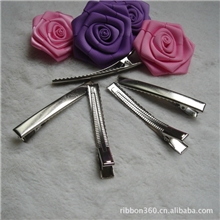 DIY发饰配件加厚版平夹方块夹鸭嘴夹广州货高档鸭嘴夹10个起批