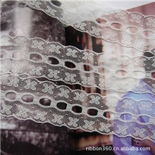 10码混批3CM蕾丝蕾丝花边白色蕾丝蝴蝶结发饰DIY手工材料