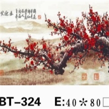 PP立体画批发腊梅立体画批发BT-324立体画批发