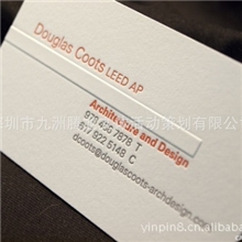 13825255925深圳厂家印刷加工批发透明名片凹凸名片