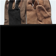 低价供应各种款式长电焊接皮手套厦门同安信卓雅