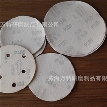 125MM植绒砂纸、拉绒片60#-400#，Sail红砂，厂家批量、特价直销