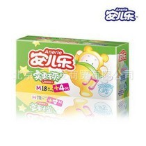安儿乐安尔乐实惠干爽婴儿纸尿片M码18+4片22片6-11kg（7205）