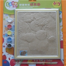 供应3D纸雕DIY艺术画,DIY儿童玩具