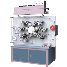 SGS商标印刷机四色印刷机吊牌印刷机柔印商标机