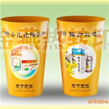 厂家批发陶瓷水杯可爱卡通热转印烫画花膜