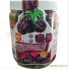 批发供应休闲零食马来西亚蜜饯富达牌加州西梅380克15瓶一组