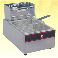 FRYKING炸炉、电炸锅、炸薯条机、台式单缸单筛电炸炉