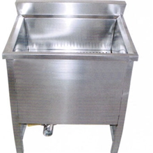 供应中鼎电加热油水分离油炸机，油炸机