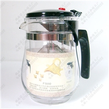 厂家直销，最容易拆洗内胆，500ML弧型顶压飘逸杯/清逸杯