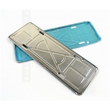 厂家直销车管所车牌架不锈钢进口车牌照架0.32kg