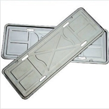 长期供应不锈钢牌照框牌照托车牌托带钢印加厚0.4kg