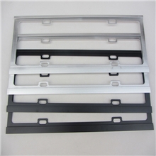 厂家直销新交规镁合金车牌车牌框牌照框露白边牌照架