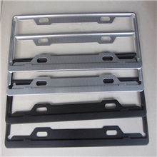 厂家直销新交规车牌框新交规铝合金牌照框车牌架新国标牌照托