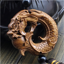 AHJ011花梨木质工艺品龙形汽车用品挂件汽挂件批发