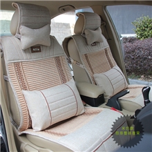 点将台带腰靠汽车坐垫冰丝夏季坐垫支持OEM定制厂家直供批发