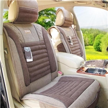 汽车坐垫批发紫风铃四季垫亚麻车垫中华V5座垫中华骏捷Cross夏垫
