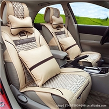 3D冰丝四季凉垫透气座垫大众途锐斯柯达明锐昊锐尚酷专用汽车坐垫