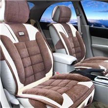厂家定做所有车型秋冬季新款座垫冬季毛绒羽绒棉汽车坐垫车垫套