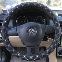 汽车方向盘套丹尼皮方向盘套韩国红酒方向盘四季通用把套夏季把套