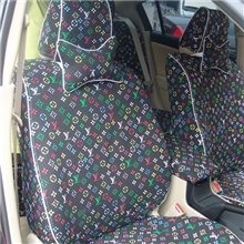 厂家直销专车专用纯棉帆布汽车座套/专车订做座套/定做布艺座套