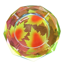 高档创意烟灰缸水晶时尚摆件精品水晶烟缸欧式个性实用工艺品