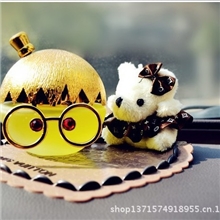 供应高档汽车香水眼镜妹妹汽车香水座车用卡通娃娃车载香水