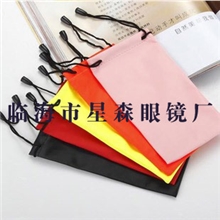 厂家直销眼镜布袋子防水布眼镜袋眼镜收纳袋太阳镜袋多色